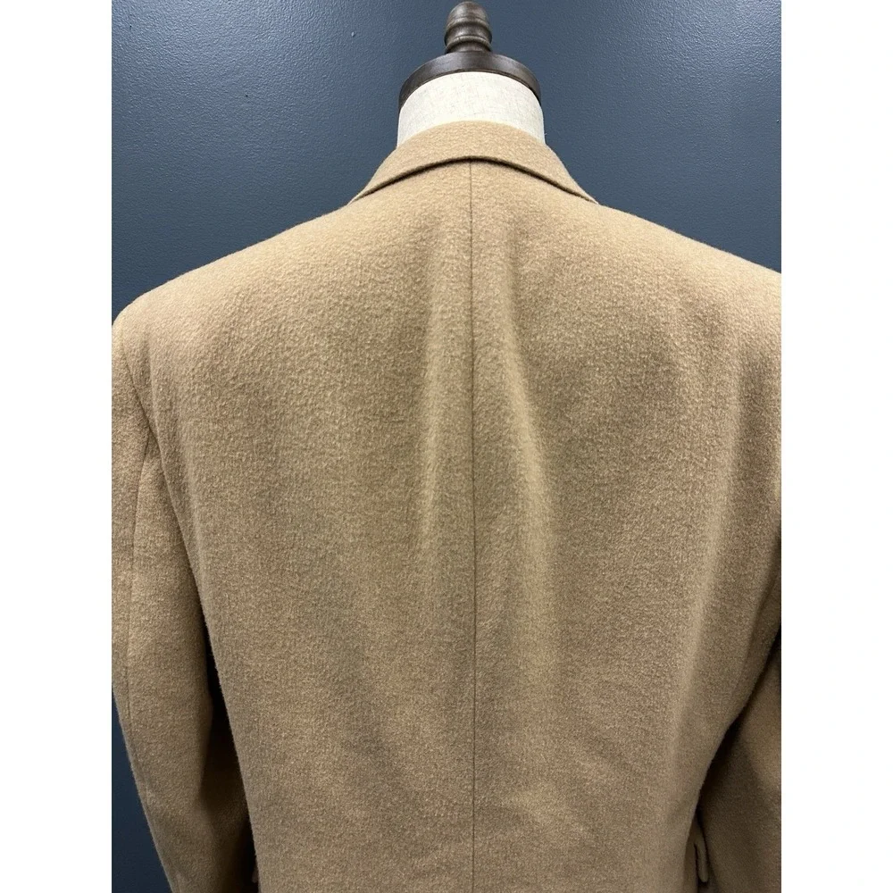 Jos A Bank 100% Camel Hair Blazer‎ Men's 43L Tan Sport Coat Classic Jacket